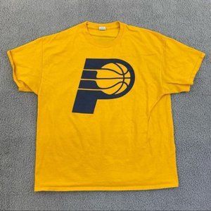 3/$15 Indianapolis Pacers NBA 2016 Playoff’s Gold Short Sleeve Tee Mens XL